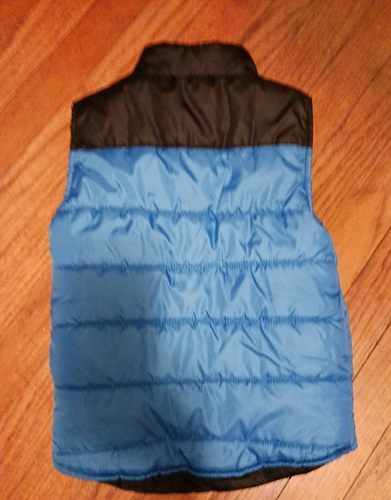 Reebok Kids Boys Vest Puffer 4t Blue Black - Picture 2 of 2