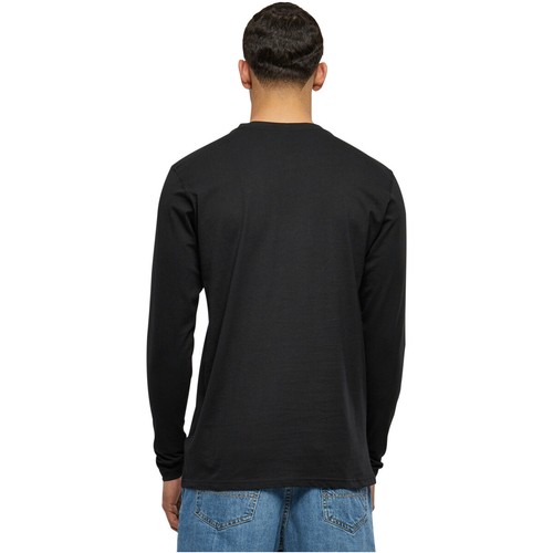 UrbanClassics Henley Longsleeve Langarmshirt L/S Tee Basic Baumwolle Jersey Men - Picture 3 of 17