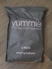YUMMIE 4-PACK SHAPING BOTTOMS PANTIES SHAPEWEAR IN NUDE   SIZE 1X/ 2X       NEW