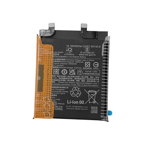 BATTERIA BM59 PER XIAOMI MI 11T 21081111RG 5000 mAh QUALITA' PARI ORIGINALE