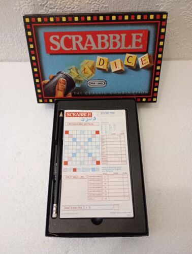 Spear's Games - Scrabble Dice Word Game - Vintage - Complete & VGC - Picture 5 of 5