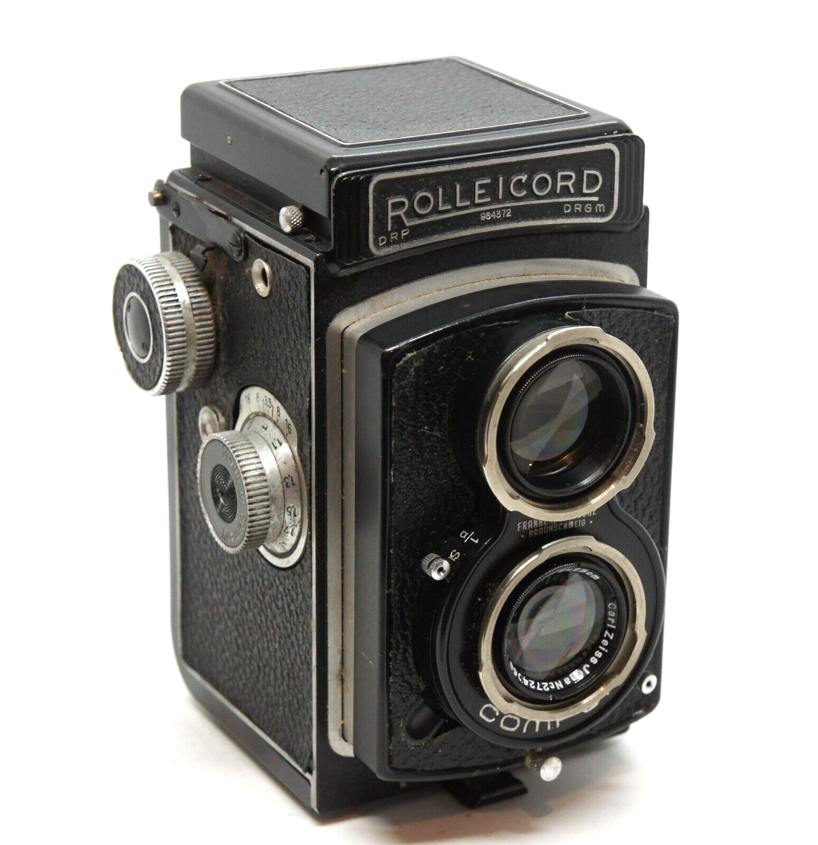 RARE ROLLEICORD II Model IV TLR CAMERA Carl Zeiss Triotar 75MM 3.5