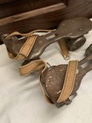 Vintage Antique Metal Roller Skates With Bands  — photo 2