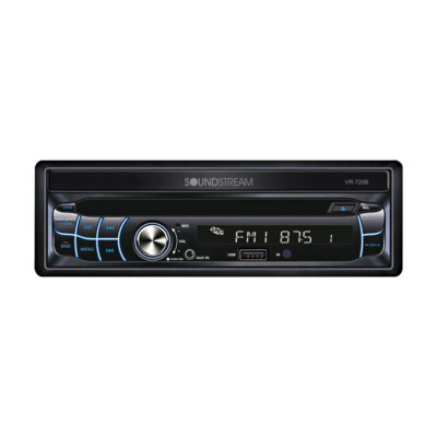 SOUNDSTREAM 1-DIN DVD CD USB PLAYER BLUETOOTH CAR STEREO 7