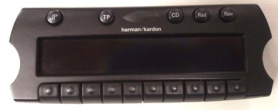 Harman Kardon/Becker Traffic Pro Front Controller with Red Display 