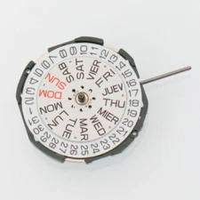 Miyota/ Citizen 2105 Quartz Watch Movement Day and Date at 3 Height 5.9mm