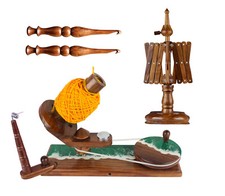 Wooden Yarn Winder for Knitting, Ball Winder, Wooden Yarn Swift - Ball Winder