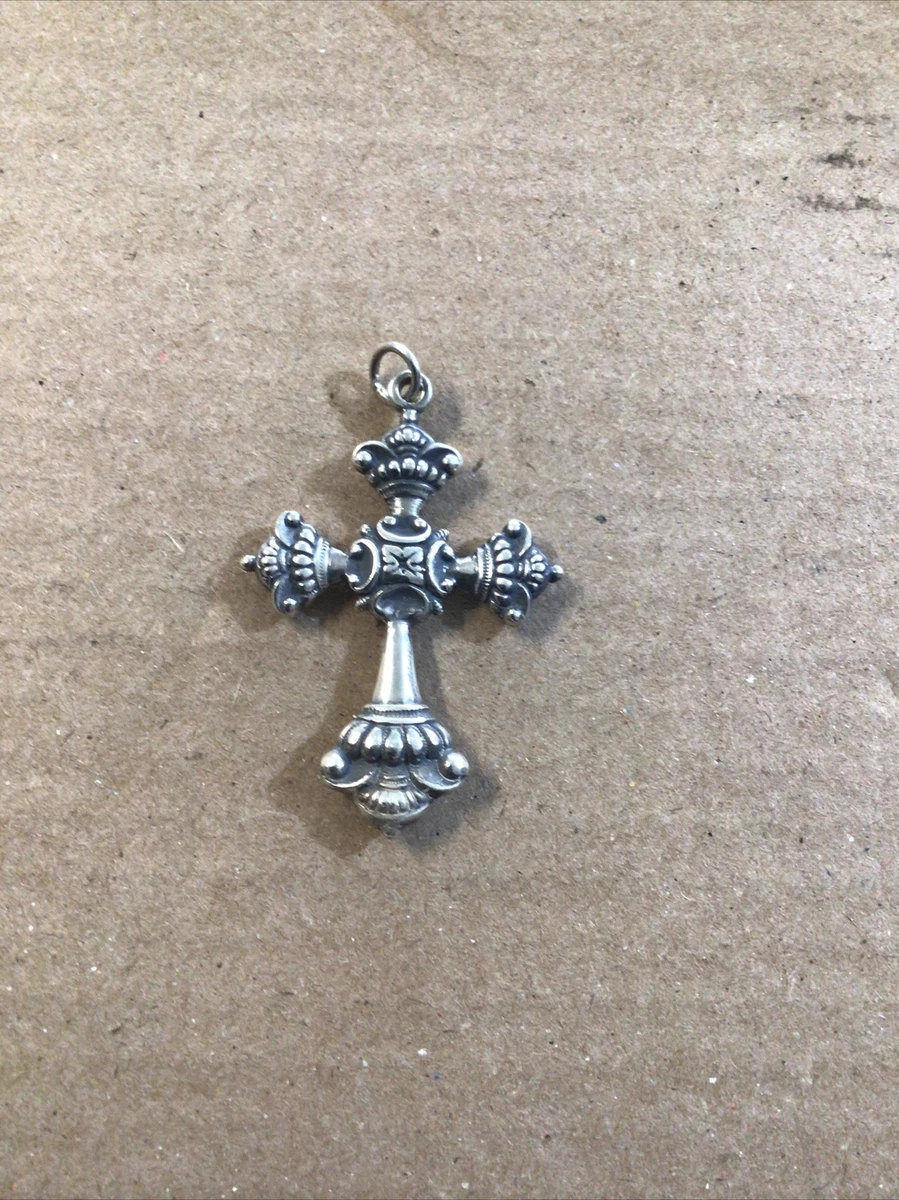 Retired James Avery Victorian Cross Pendant Rare Find eBay