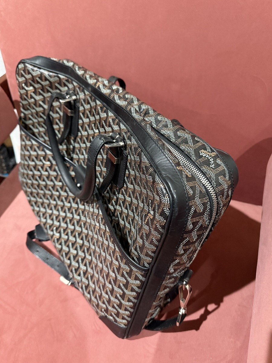 GOYARD ゴヤール アンバサードMM ブラック GOYARD - ◇定価51万円◇GOYARD ゴヤール アンバサードPM ビジネス