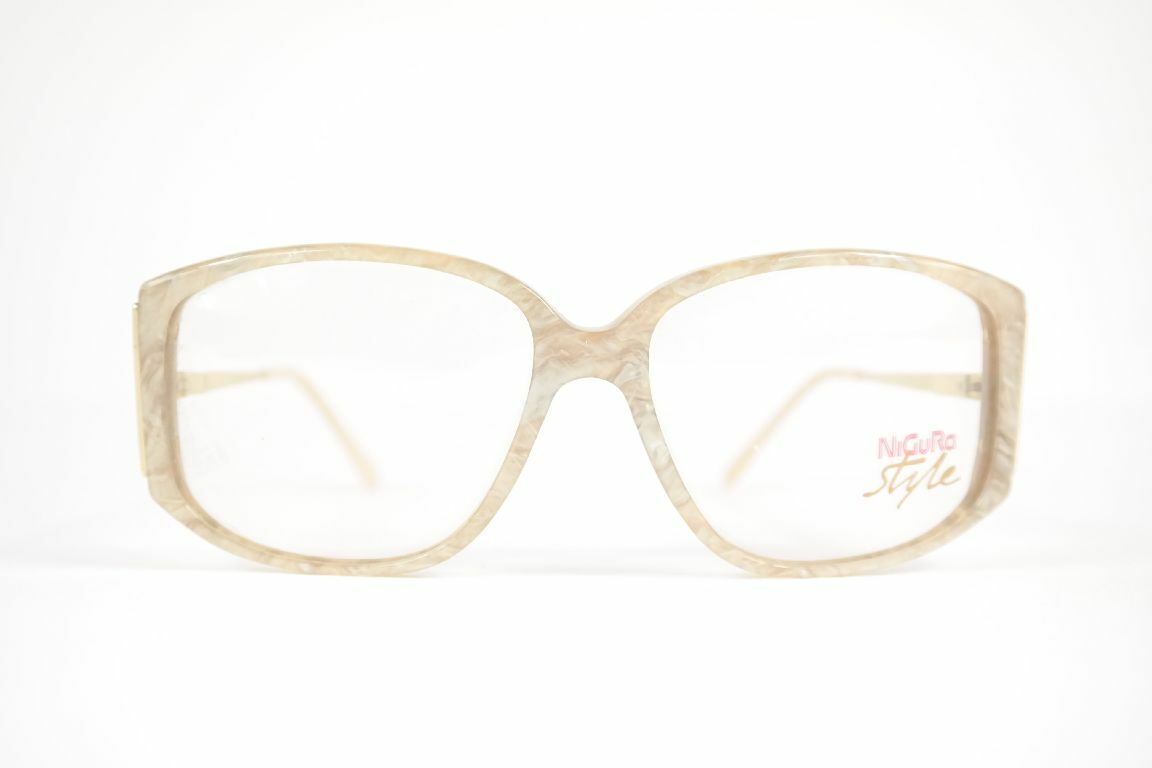 Lunettes Vintage NIGURA 646 B - Monture Or Ovale Rétro - Neuf Avec étiquettes