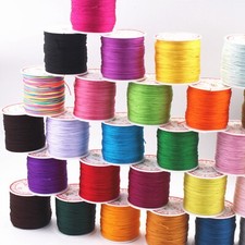 110 Yards/ Roll Nylon Thread Chinese Knotting Cord Jewelry Beading String 0.8mm
