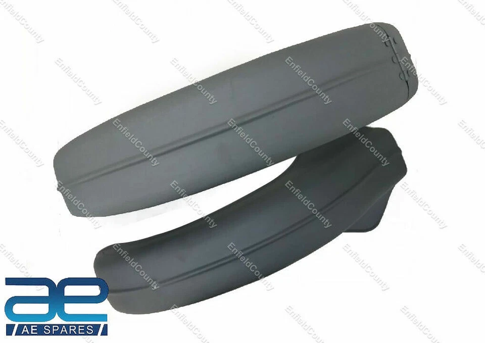 Guardabarros delantero y trasero de acero crudo para motos Ariel VB600cc Foto 3 de 4