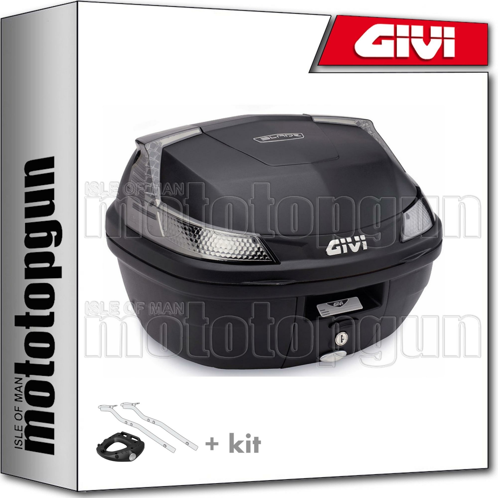 GIVI BAULETTO B37NT + ATTACCO TRIUMPH STREET TRIPLE 765 2017 17 2018 18