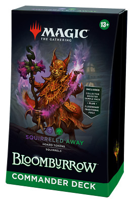 Magic the Gathering Bloomburrow Commander Deck - Squirreled Away - ENGLISCH!