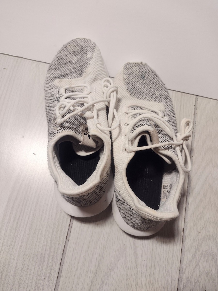 Adidas Tubular Shadow Shoes Mens Size Knit White Black Gray