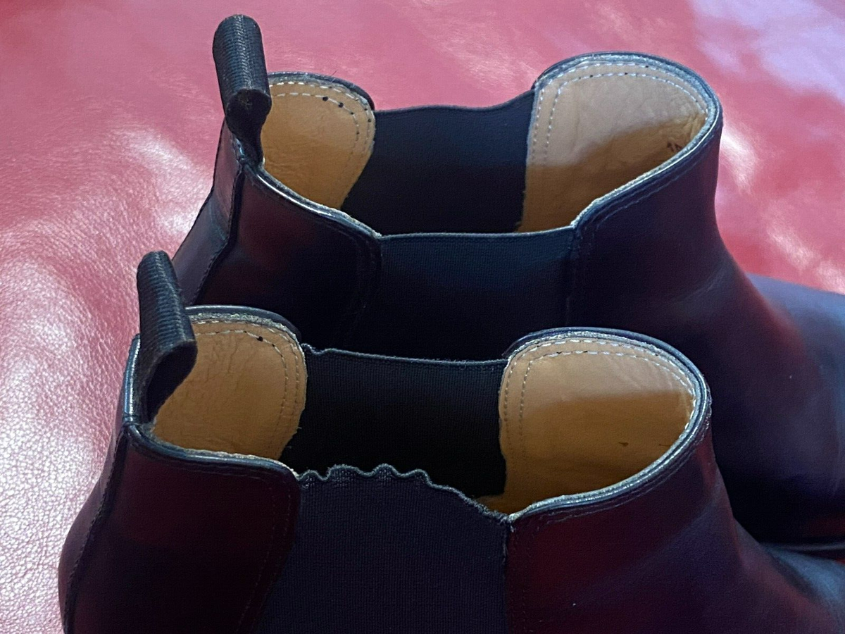 Barneys New York Chelsea Boots Black Leather Made in Italy Men\'s Size 7 Womens 9 Barneys New York Chelsea Boots for Men | Mercari main image 3
