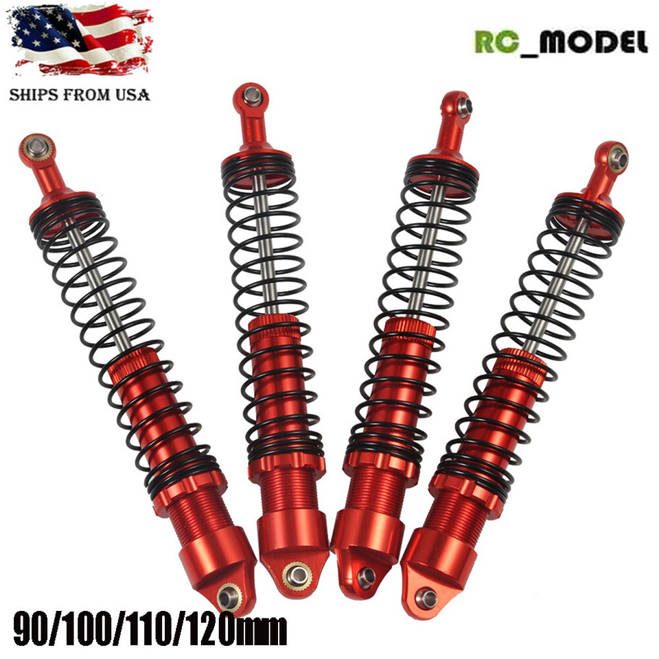 90&sol;100&sol;110&sol;120mm Shock Absorber for 1&sol;10 RC Car TRX4 Axial SCX10 90046 Wraith US