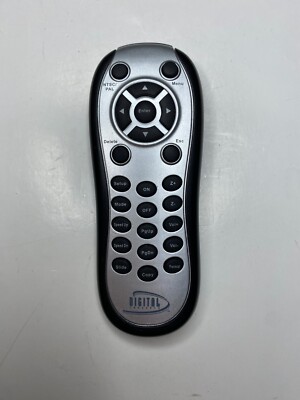 Digital Concepts Projector Remote Control, Silver Black - OEM Original