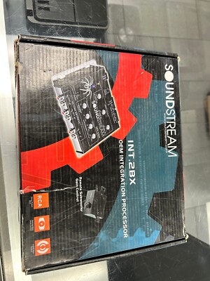 INT-2BX -Soundstream Digital Equalizer w/ 5-Channel Hi-Level Input and Subwoofer