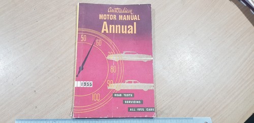MOTOR MANUAL ANNUAL 1955 ROAD TESTS , SERVICING ALL 1955 CARS HOLDEN FORD DODGE