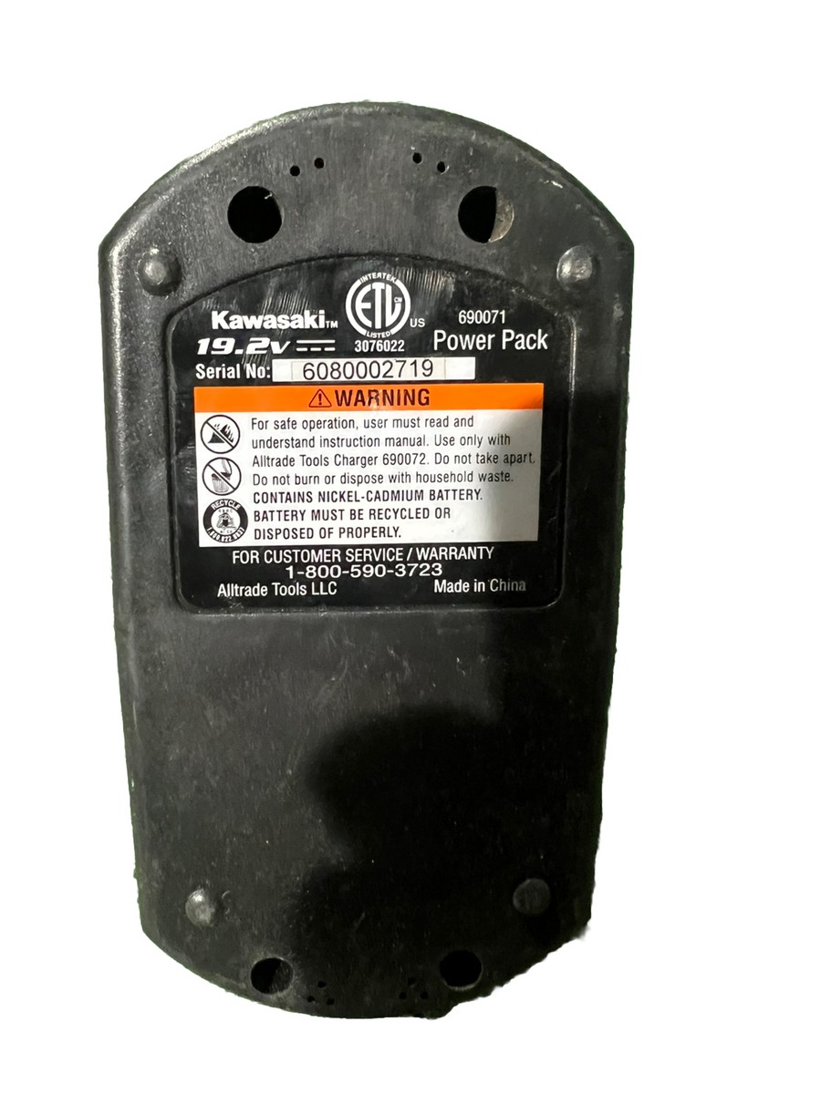 Genuine KAWASAKI 691240 19.2V Rechargeable Battery Pack | eBay