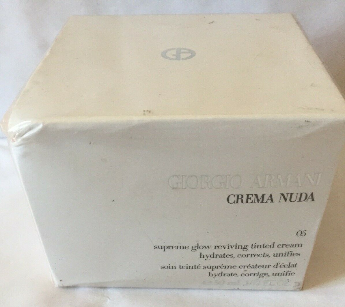 crema nuda tinted cream giorgio armani