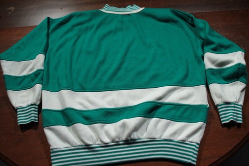 Vintage 80s 90s Women's DB Sport Sweatshirt Green L David Benjamin Turtleneck - Picture 5 of 7
