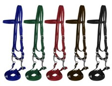 Western Nylon Headstall, Bit  Reins Set