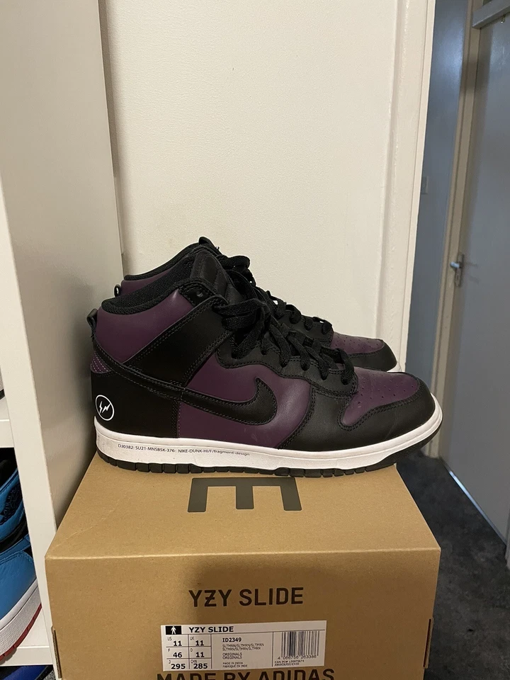 Size 8 - Nike Fragment Design x Dunk High Beijing, photo 3 of 5