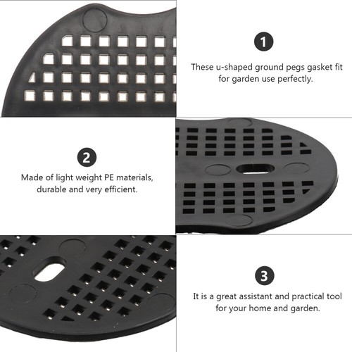 100 Pcs Garden Nail Spacers Landscape Staple Gaskets Yard Staples - Picture 6 of 12
