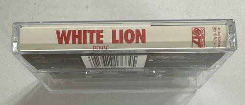 White Lion - Pride Cassette Tape 1987 Atlantic Records Hard Rock EX / Mint - Picture 4 of 7