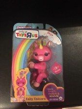 WowWee AUTHENTIC Fingerlings Interactive Unicorn Skye Pink Toy