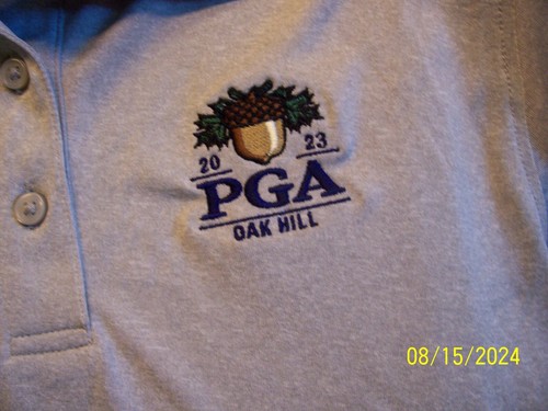 maglia golf donna tg S 2023 PGA Oak Hill con logo Michelob Ultra manica - Foto 2 di 6