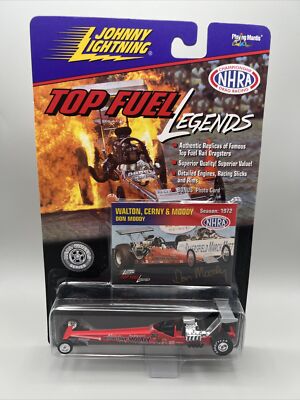 Walton Cerny Don Moody Johnny Lightning Top Fuel Legends Engine Dragster NIP