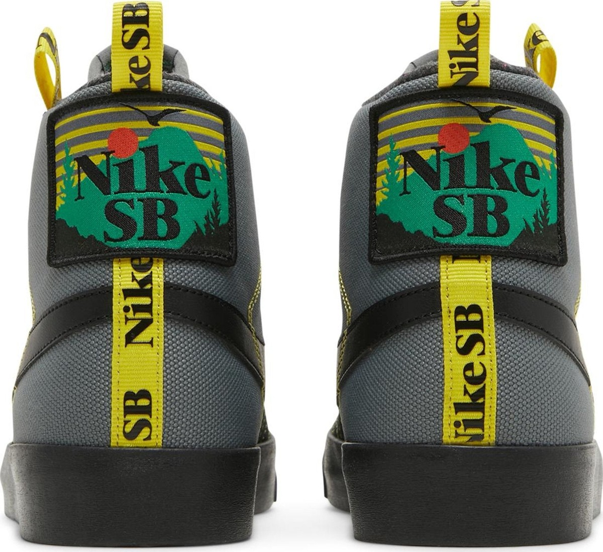靴 Nike SB Blazer Mid Acclimate 27cm Nike Blazer Premium SB Mid Acclimate Pack - Triple Black for