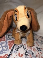 Disney Lady 6  Plush Collectible Toy From Movie Lady  The Tramp Just Play