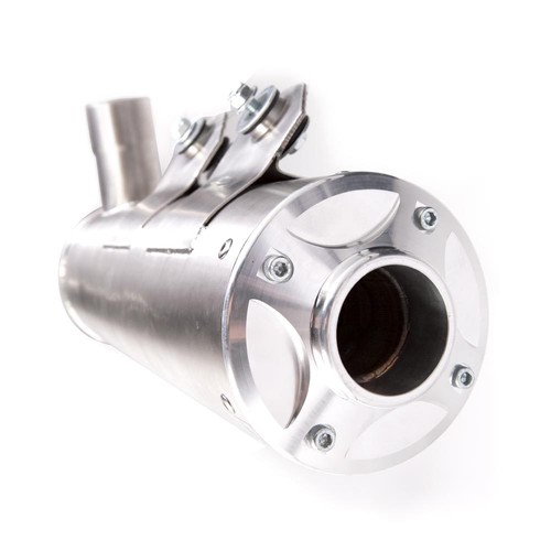 HMF Titan XL Stainless Steel Slip On Exhaust Pipe Arctic Cat Wildcat Trail - Picture 2 of 4