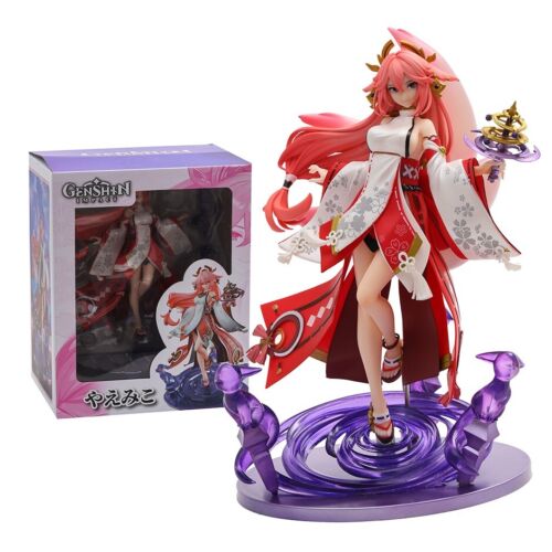 Genshin Impact Yae Miko PVC Action Figure Anime Game Model statue Collection Toy - Picture 1 of 13