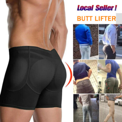 Boxer Con Imbottitura Glutei Boxer Uomo Imbottito Fullness Butt Booster - Intimo Modellante Enhancer, Nero, Taglie S-2XL Boxer 2 - Foto 5