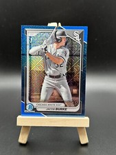 2024 Bowman Chrome Mega Box Prospects #BCP-116 Jacob Burke Blue /150