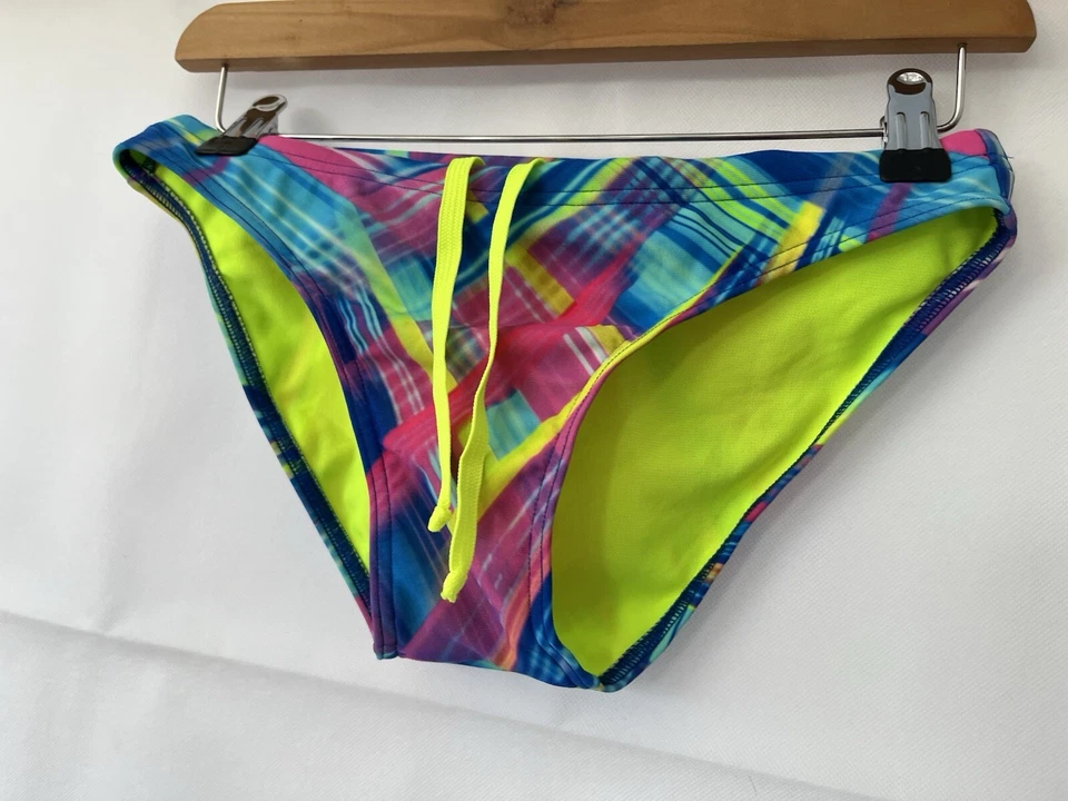 Funkita Damen Grün Mix Bikinihose Größe 8 W28 Polyester - Bild 3 von 4