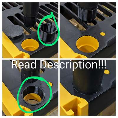 CX Centrex Black & Yellow Plastic Storage Shelves Compatible Riser ...