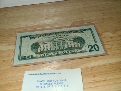 20$ Twenty Dollar Federal Reserve Note Fancy Serial Number 2017 Binary serial - Picture 8 of 8