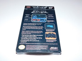 DESTINATION EARTHSTAR - Nintendo 1989 NES COMPLETE CIB - AUTHENTIC TESTED CLEAN