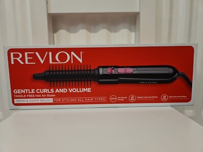 Revlon RVHA6017UK Verwicklungsfrei Heißluftstyler Trocknen Styling Lockenbürste