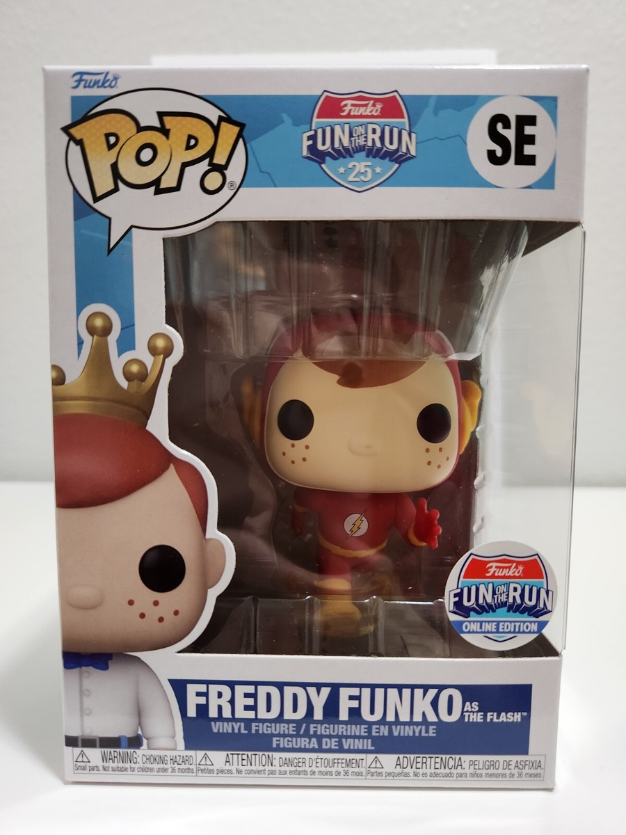 Funko Pop! Vinyl: Funko - Freddy Funko as The Flash (Chase