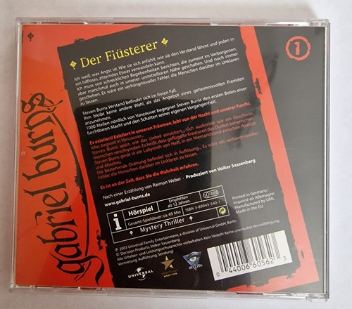 GABRIEL BURNS CD von 1 - 32 zum Aussuchen - Imagen 27 de 96