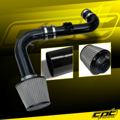 For 11-15 Chevy Cruze Turbo 1.4L 4cyl Black Cold Air Intake + Black Filter Cover