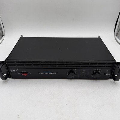 PYLE 2 Channel Professional Power Amplifier 1000 Watt PTA1000 Tested