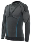 Dainese Ski Dry Mens Long Sleeve Base Layer Top Black/Blue LG